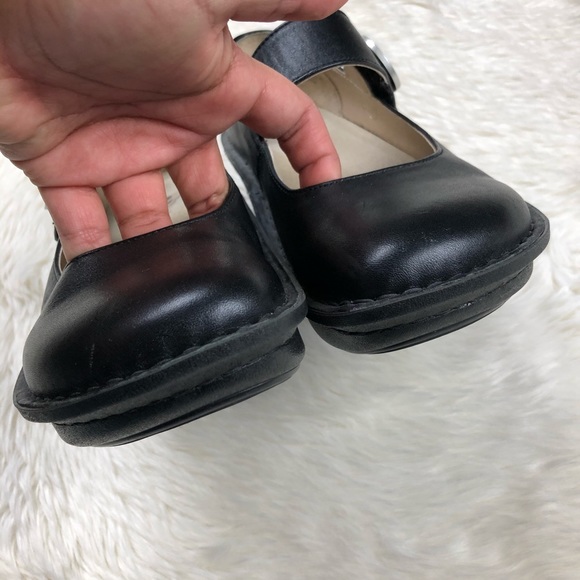 Alegria Paloma Black Napa Shoes - Picture 4 of 8